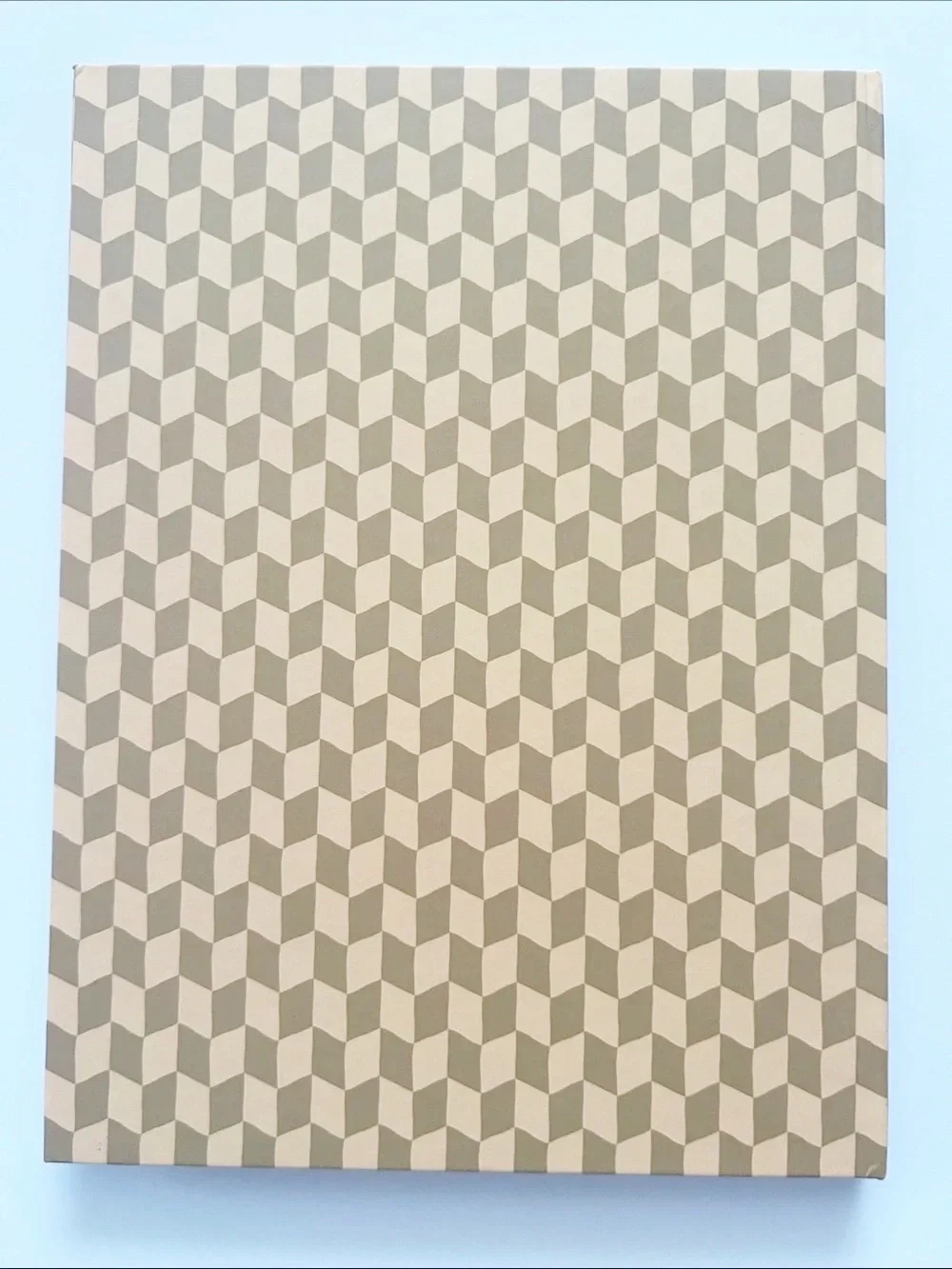 Dolly-esque Lined Journal with Geometric Patterned Hardcover and Cowgirl Boot